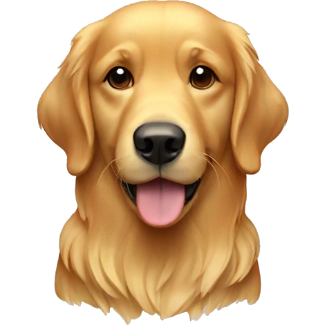 Golden retriever  emoji