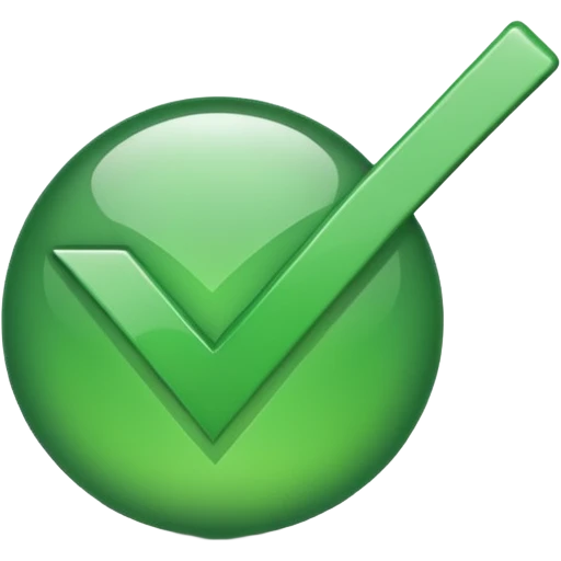 галочка emoji