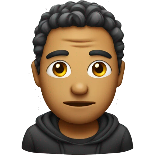 emoji giving a side eye  emoji