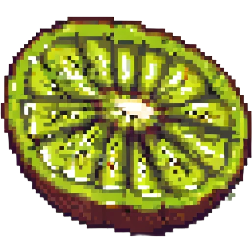 kiwi sliced open emoji