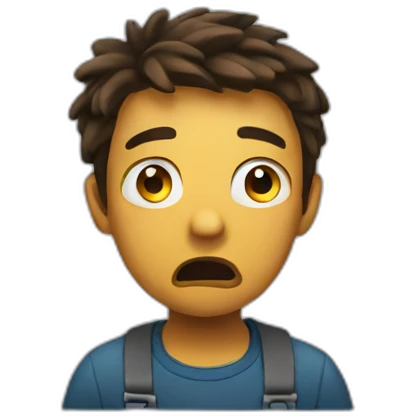 scared emoji