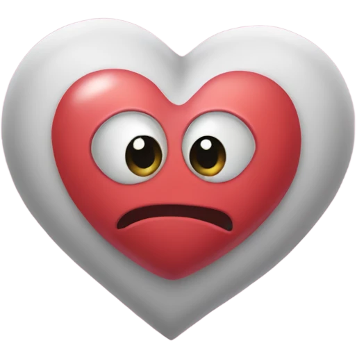 Heart squiggley  emoji
