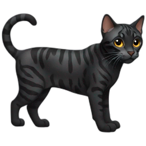 black bengal emoji