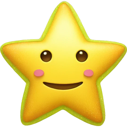 Star on a spring emoji
