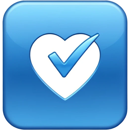  تیک آبی اینستا emoji