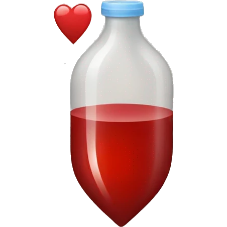 blood donation emoji