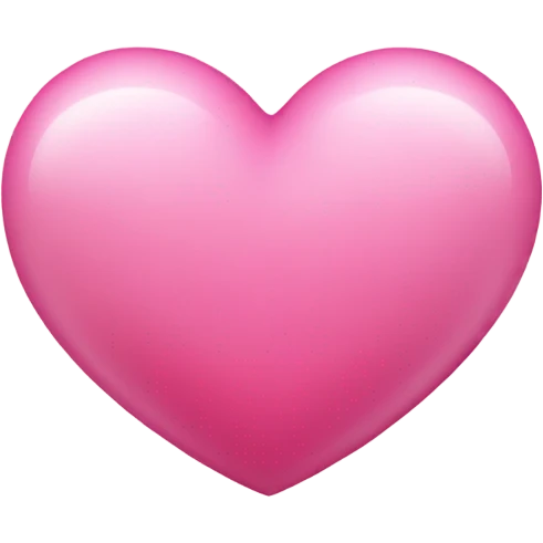Pink heart  emoji