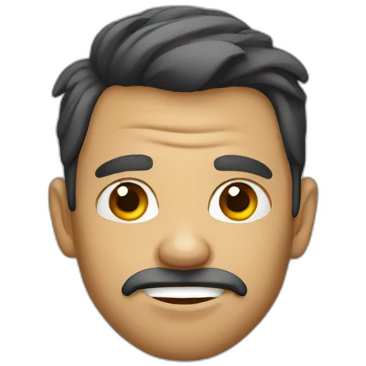 ugly male emoji