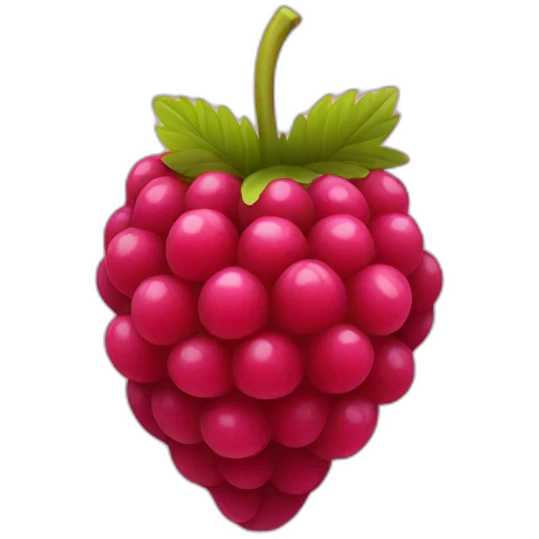 Raspberry emoji