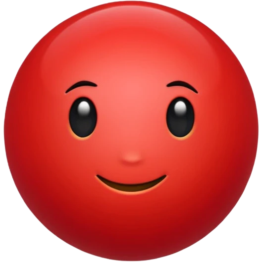 rojo emoji