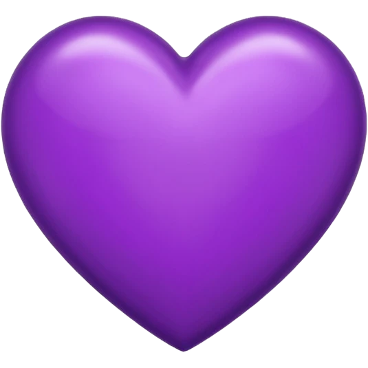purple heart qith black hertagram on it emoji