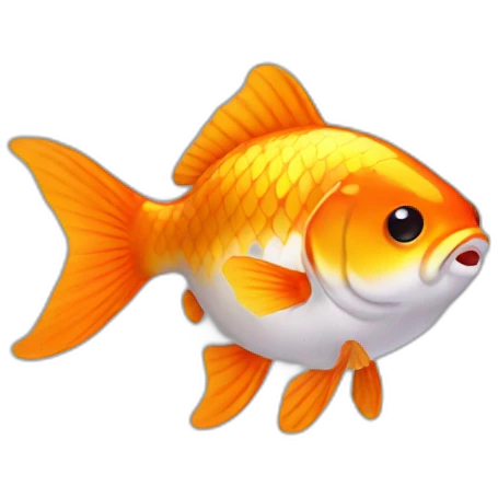 fat goldfish emoji