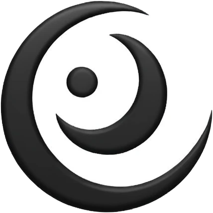 menswear brand logo design, round circle emoji