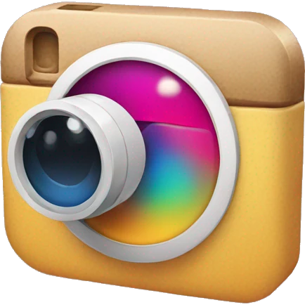 Instagram logo emoji