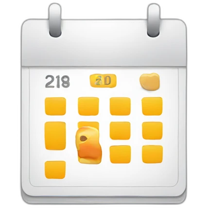 calendar emoji