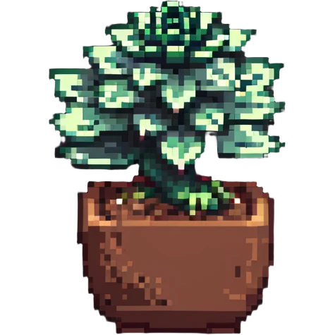 succulent bonsai plant emoji