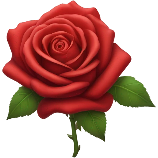 red rose emoji