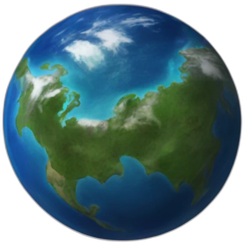 Earth from space emoji