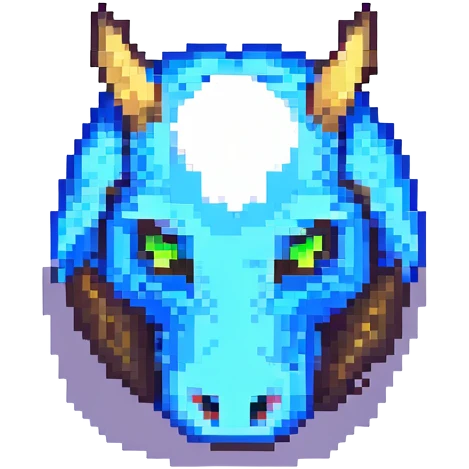 Minecraft-style Discord icon, pixel art, with pixelated shading and green background, 256x256 pixels emoji