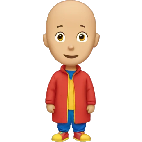 Caillou emoji