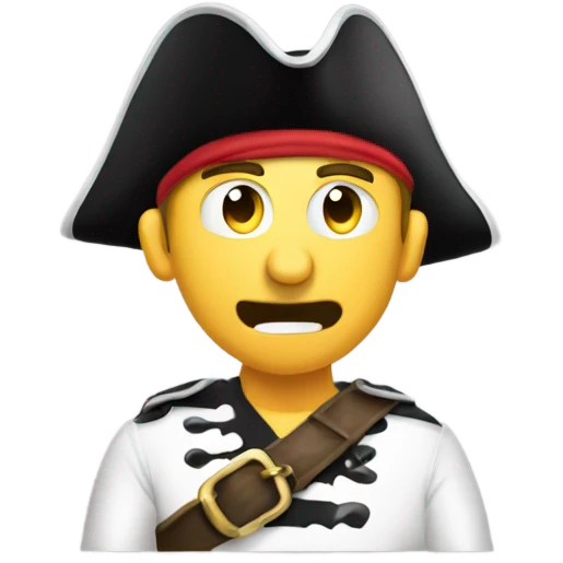 An internet pirate that uses private torrent trackers to obtain media emoji
