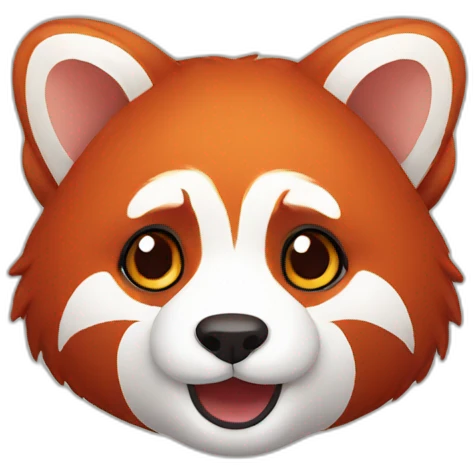 Red panda emoji