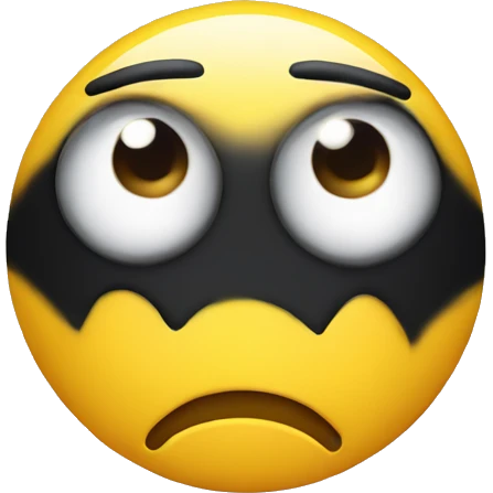 smiley face with twitching eye emoji