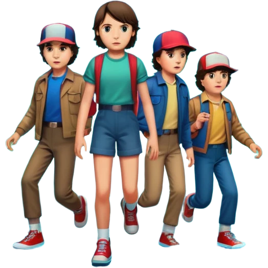 Stranger things serie will emoji