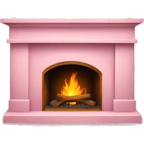 Winter Pink FirePlace emoji