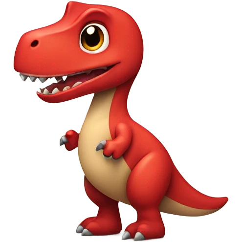 Dinosaurio con corazón  emoji