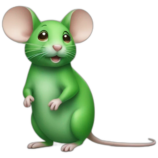 green mouse emoji