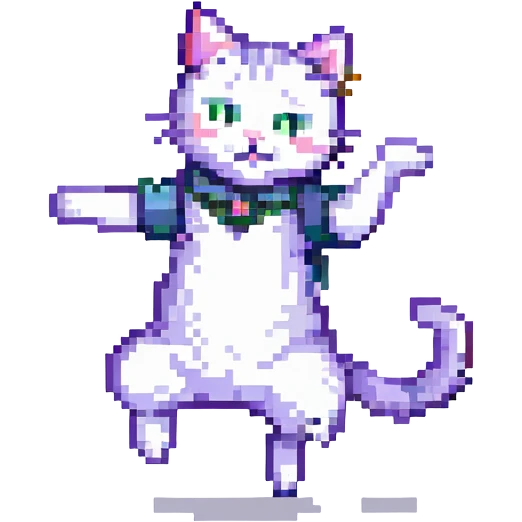 dancing cat emoji