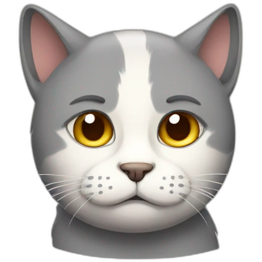 depressed cat emoji