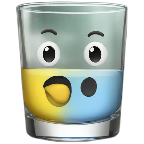 Verre sur maison emoji