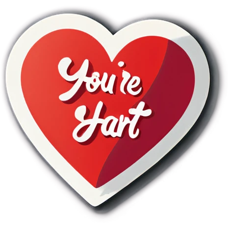 You are my hart emoji