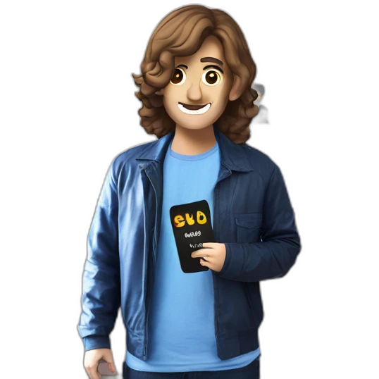 happy office worker selfie emoji