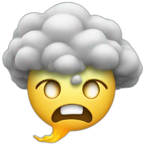 fart storm emoji