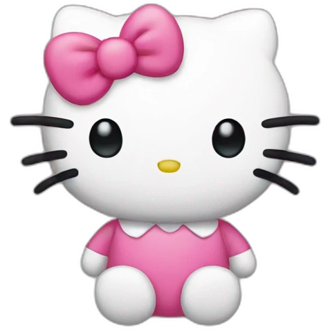 Hello kitty emoji