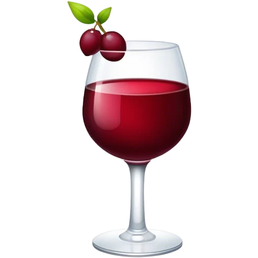claret red emoji