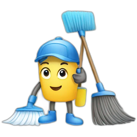 cleaning emoji
