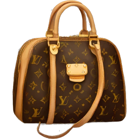 Louis vuitton purse emoji