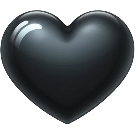 Black heart inside the thought bubble emoji