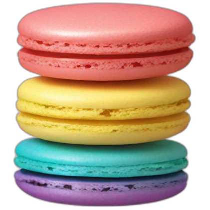 rainbow Macaron emoji