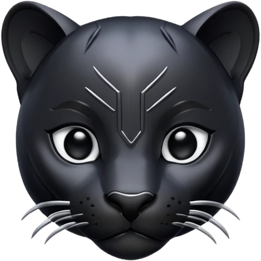 zwarte panter in dieren vorm emoji