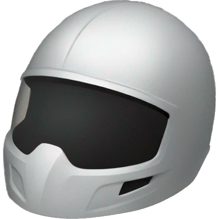 helmet on a stone emoji