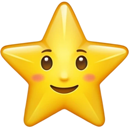 star with long rays without face  emoji