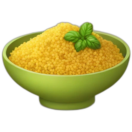 Couscous avec légumes emoji