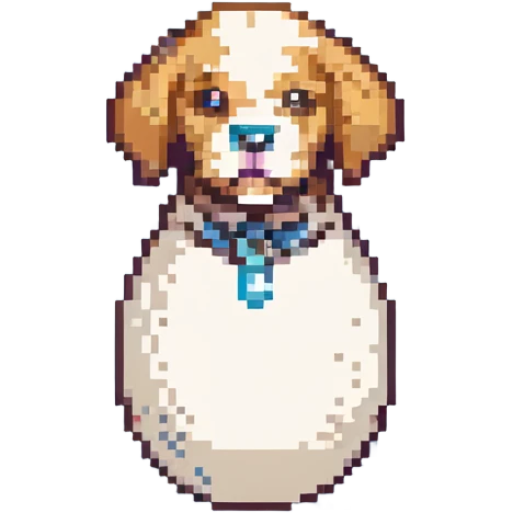 bowling skittle keel with puppy head on top emoji