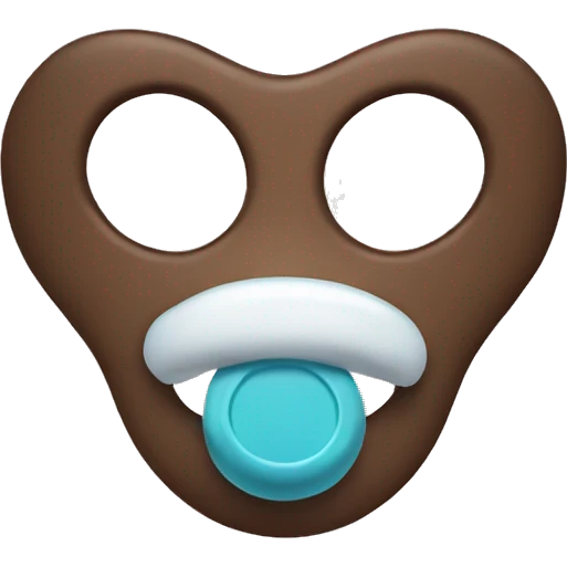a pacifier emoji