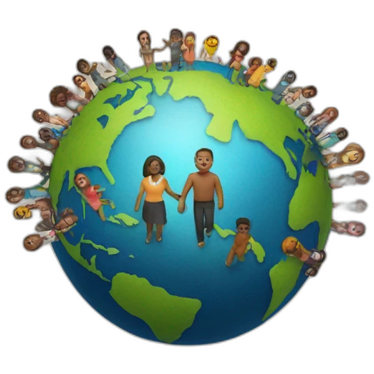 earth and people emoji